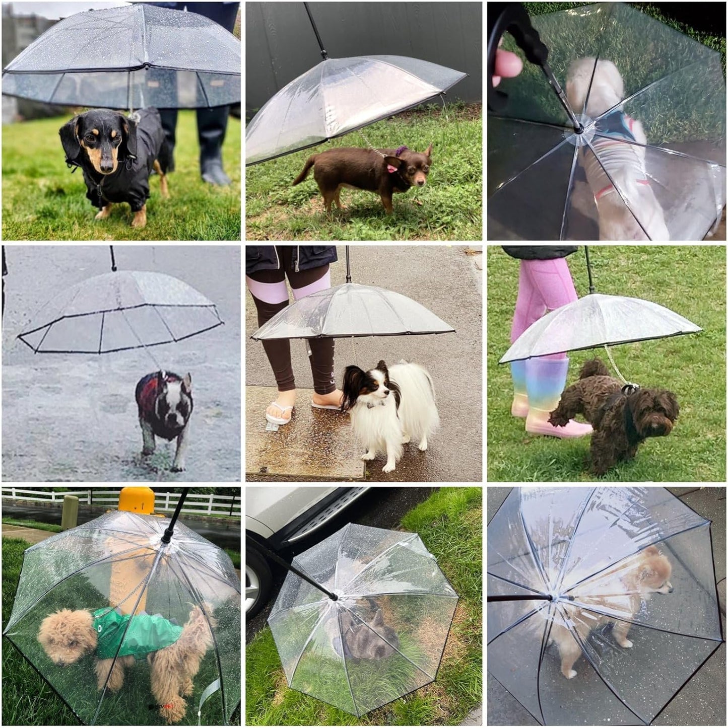 RAINPROOF DOG STROLL UMBRELLA