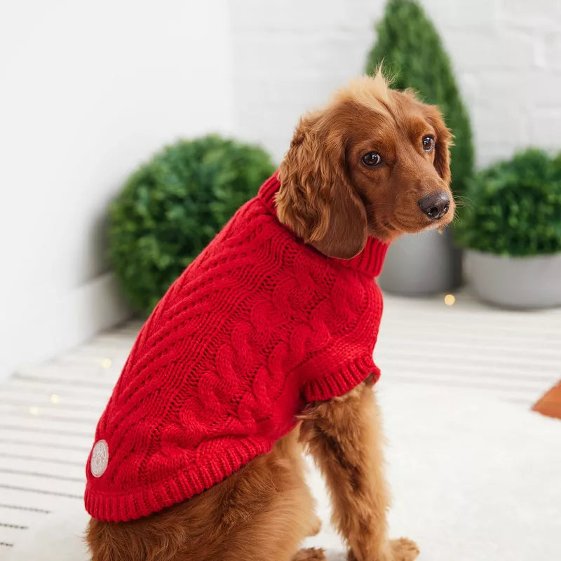 CRIMSON CANINE CHALET KNIT