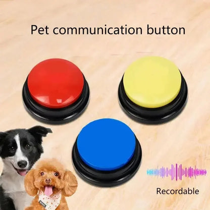 INTERACTIVE DOG PERSONALIZED SOUND BUTTONS